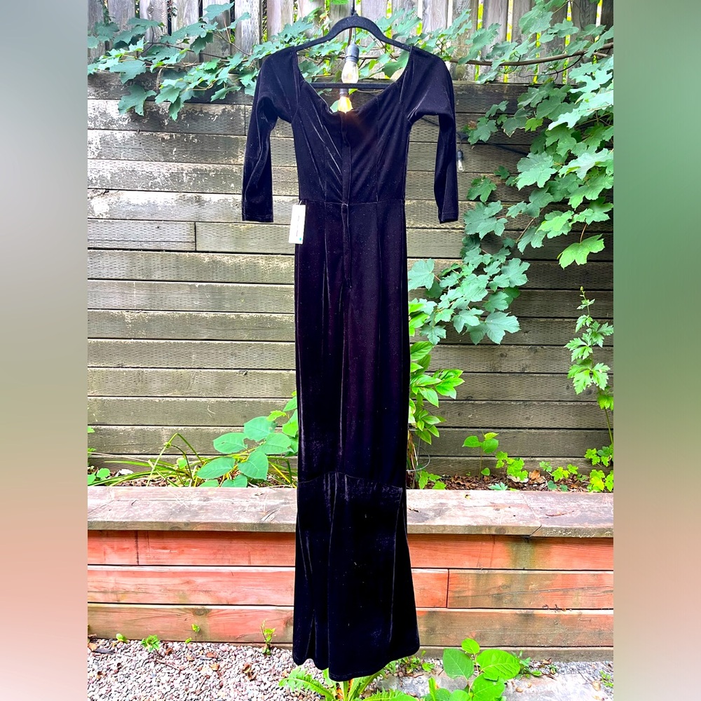 Black Valour floor length dress